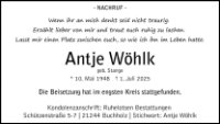 eine Anzeige