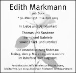eine Anzeige