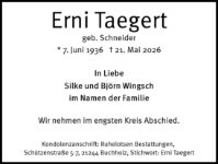 eine Anzeige