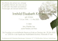 eine Anzeige