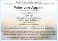 eine Anzeige